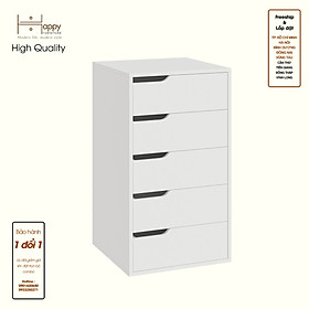 Mua HAPPY FURNITURE   Tủ lưu trữ 5 ngăn kéo - ASO  THK_339   50cm x 50cm x 89cm DxRxC