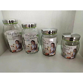 Mua Xả Kho lọ thủy tinh lục năng nắp inoc