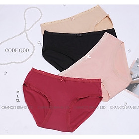 Quần Lót Nữ Mã Q09 Chất Cotton Mát Lạnh Siêu Mềm Mại Sexy