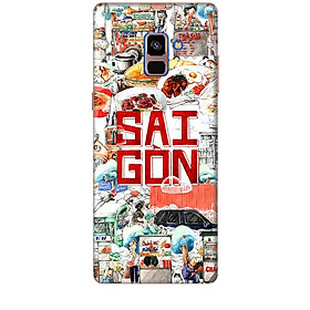 Ốp lưng dành cho điện thoại  SAMSUNG GALAXY A8 PLUS 2018 Hình Sài Gòn Trong Tim Tôi - Hàng chính hãng