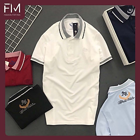 Áo Polo nam cổ bẻ ngắn tay, chất liệu vải cá sấu cotton cao cấp, trẻ trung, năng động – FORMEN SHOP – FMPS091 - TRẮNG