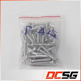 Mua Ốc vít bắt tường  bê tông 4.0x25mm đầu tròn  không tắc kê Unika P-425-SDN (49 cái)