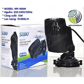  Combo thổi luồng SOBO 400M + 100 gam đá nham thạch lọc nước hồ cá