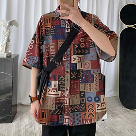 Được Kiểm Hàng Trước Áo sơmi tay lỡ màu độc đáo HÀNG SIÊU CẤP