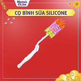 Cọ Rửa Bình Sữa Mama’s Choice, Tay Cầm Xoay 360 Độ, Chất Liệu Silicone Cao Cấp, Dùng Cho Mọi Loại Bình
