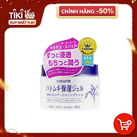 Kem Dưỡng Ẩm Trẻ Hoá Da Hạt Ý Dĩ Hatomugi Naturie Nhật Bản 180g