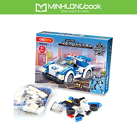 Ghép hình CRESTA DK81064 lực lượng cảnh sát - xe cứu hộ 146 chi tiết