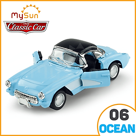 Mô hình xe hơi ô tô kim loại xe oto cổ điển đồ chơi 1:32 mini có nhạc giá rẻ