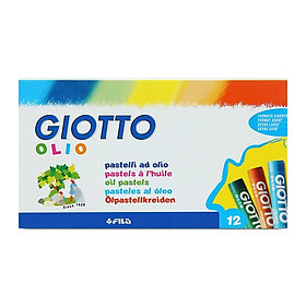 Bút Sáp Màu Giotto Olio 293000 (12 Màu/Hộp)