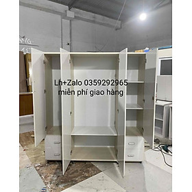 Tủ nhựa đài Loan 4 cánh
