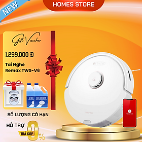 Mua Robot Hút Bụi Lau Nhà Roborock Q8 Max Chổi Cao Su Kép Sử Dụng 300m2 Lực Hút 5.500 Pa - Hàng Chính Hãng