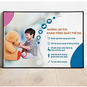 Mua (Tranh Khung) Tranh Những Lợi Ích Khám Tổng Quát Trẻ Em