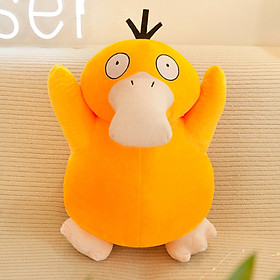 Gấu Bông Pokemon – Vịt Bối Rối Psyduck Gb245 (Tặng 1 Móc Khóa Dây Da Pu Đính Đá Lấp Lánh Màu Ngẫu Nhiên)