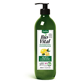 Dầu Xả Hữu Cơ Nhập Khẩu Dành Cho Tóc Dầu Thiếu Dưỡng Chất Deba Bio Vital Nettle & Lemon