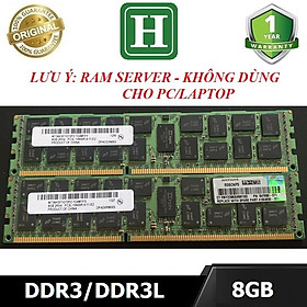 Mua Ram Server ECC REG DDR3 8GB  bus 1333 - không dùng cho máy PC thường/Laptop