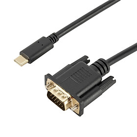 to VGA  Converter Adapter Cable 1.8M ,Connecting USB 3.1