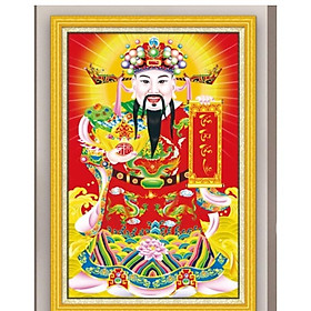 Mua Tranh đính đá Thần Tài Lg1448 (35x50) chưa đính