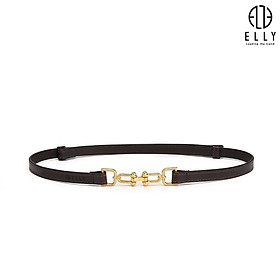 Dây thắt lưng nữ cao cấp da thật elly – ed70