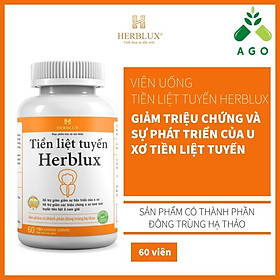 Hình ảnh Tuyến tiền liệt Herblux giảm u xơ tiền liệt tuyến ở nam giới (60 viên)