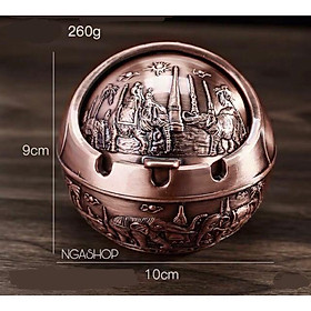 Mua GẠT TÀN THUỐC LÁ MẠ ĐỒNG GIẢ CỔ