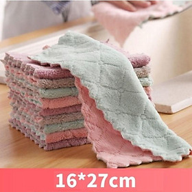Mua Khăn lau bếp đa năng siêu thấm hút  mềm mịn - Khăn dùng trong bếp ăn  nhà tắm  phòng khách GD015-01