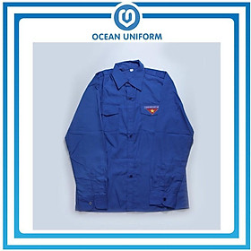 Áo sơ mi đoàn thanh niên nam nữ dài tay Ocean Uniform hàng thường