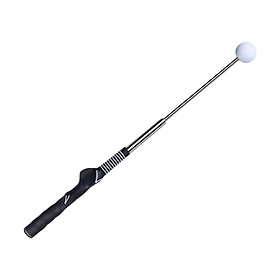 Telescopic Warm up Stick Practice Golf Swing Trainer Aid for Flexibility