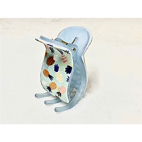 Kẹp tóc càng cua thiết kế mới đầu tròn đơn giản thời trang - Kẹp tóc 2 lớp rất chắc chắn ( nhựa tốt )