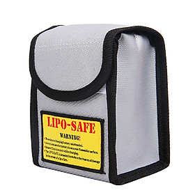 Hình ảnh Fireproof Explosionproof Lipo Battery Guard Safe Bag Portable Heat Resistant Pouch Sack for DJI Phantom 4 Pro Battery