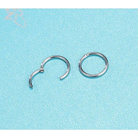 Khuyên Mũi / Tai Hình Tròn - Cánh Mũi Tròn Cao Cấp - Mỏng 1mm