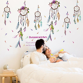 Decal dán tường Dreamcatcher Amy DKN78 - 2 bộ (105 x 200 cm)