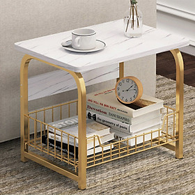 Mua Bàn trà góc có 2 tầng  bàn trà  bàn sofa PUK007