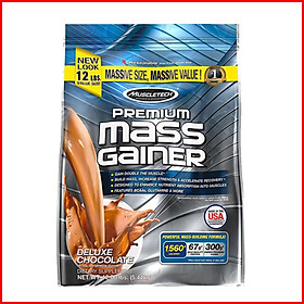 Sữa tăng cân, tăng cơ nhanh MuscleTech Premium Mass Gainer 12lbs (5,4kg) – Hỗ trợ tăng cân, tăng sức mạnh, phát triển cơ bắp dành cho người tập thể hình và thể thao