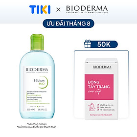 Nước tẩy trang Công Nghệ Micella Bioderma Sebium H2O - 500ml