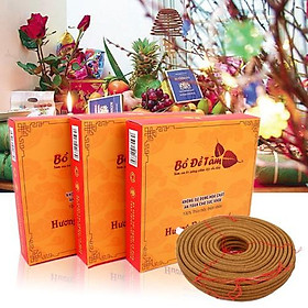 Mua Hương Vòng - Hương Bài Vòng hộp 5 vòng 24h Bồ Đề Tâm