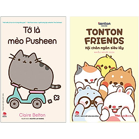 Combo Tớ Là Mèo Pusheen + TonTon Friends (2 Cuốn)
