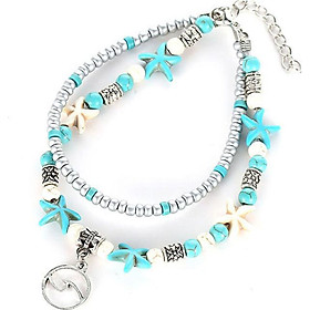 Women Bracelet Starfish Anklet Geometric Tortoise Wave Accessories Gifts Jewelry