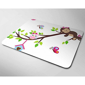 Mua Miếng lót chuột mẫu Khỉ Ngủ Trên Cây (20x24cm)