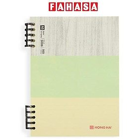 Sổ Lò Xo Bìa Nhựa Basic A5 - 160 Trang 80gsm - Hồng Hà 6744