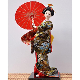 Mô hình búp bê Geisha cao 42cm dùng trang trí - Y1612