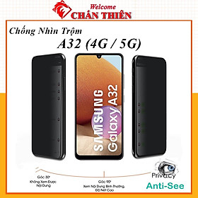 Mua Kính cường Lực Dành Cho samsung A32 Chống Nhìn Trộm Full Màn Cảm Ứng Mượt