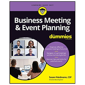 Sách ngoại văn: Business Meeting & Event Planning For Dummies - Fahasa