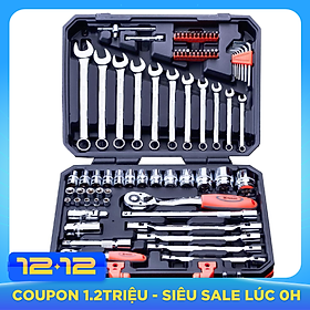 Bộ Dụng Cụ HARDEN 77 Dụng Cụ Chi Tiết Bằng Thép Cao Cấp CRV Tiêu Chuẩn Châu Âu - Hộp Nhựa Nguyên Chất, Chịu Được Va Đập , Độ Bền Cao, Dễ Dàng Sử Dụng Di Chuyển - 42x30x10 - Hàng Chính Hãng HARDEN