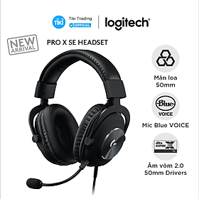 Mua Tai nghe gaming có dây Logitech G Pro X SE - Hàng Chính Hãng
