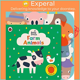Sách - Baby Touch: Farm Animals - A touch-and-feel playbook by Ladybird (UK edition, boardbook)