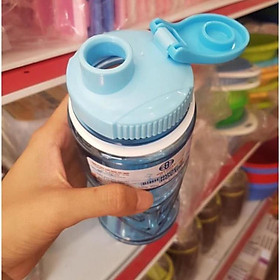 Bình nước thể thao, bình nước học sinh 550ml/750ml/900ml nhựa Việt Nhật - Chai nhựa PET an toàn