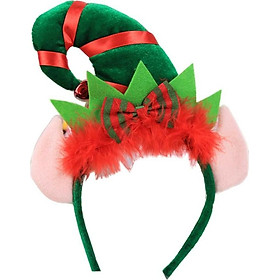 Phụ kiện Noel băng đô cài tóc kiểu yêu tinh Elf
