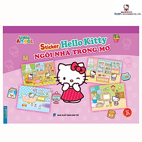 Sticker HELLO KITTY - Ngôi nhà trong mơ