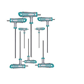 Bộ 8 chìa lục giác tay cầm chữ T total THHW8081