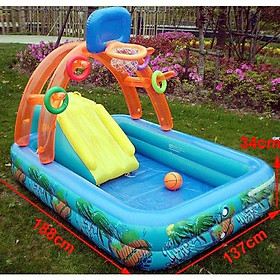 Hồ Bơi Bơm Hơi Phao Cực Đại PISCINA PARQUE cho gia đình FREESHIP